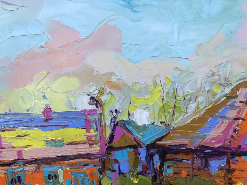 Spring joy Drawing - Bohdan Vynarchyk - Jose Art Gallery