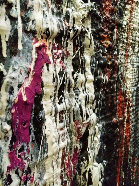 Additional view 3: Contemporary Art Interior Painting TWO by painter ALEX SAVART mixed method wood 