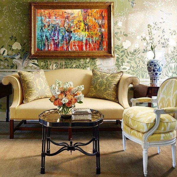 Additional view 1: Impressionism Cityscapes Painting Venetian carnival by painter ALEX SAVART mixed method wood 