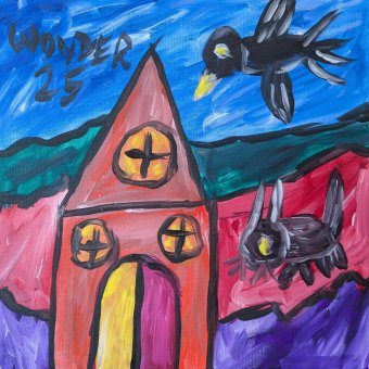 Живопись "Церковь: простор для цвета и воображения", живописец Wolf Wonder масло холст в Jose Art Gallery