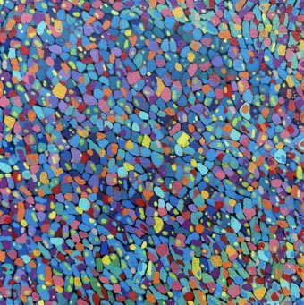 Painting "EXIGUUM 2" by painter Gleb Skubachevsky acrylic canvas at Jose Art Gallery