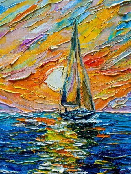 In the Wake of a Dream Painting by Vladyslav Durniev