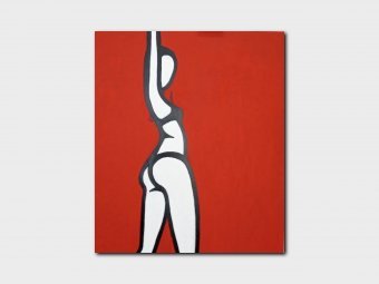 Peinture "Nu №3", peintre Alexandr Zaikin acrylique toile à la Jose Art Gallery