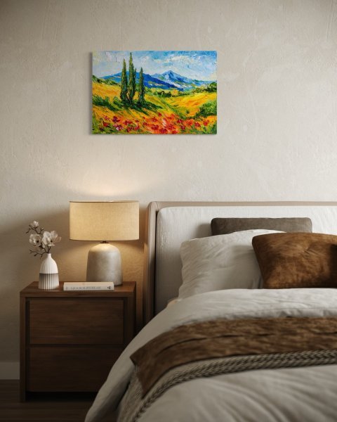 Whispers of Tuscany Painting by Vladyslav Durniev