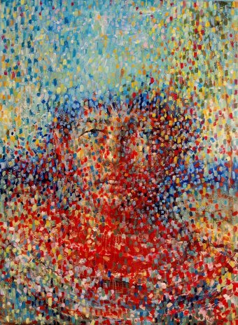 Живопись "ColorSplash", живописец Serhiy Roy масло картон в Jose Art Gallery