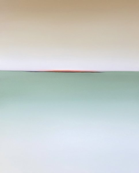 Image supplémentaire 4: Minimalisme Intérieur Peinture "Horizon des émotions #118", peintre Larissa Uvarova huile toile 