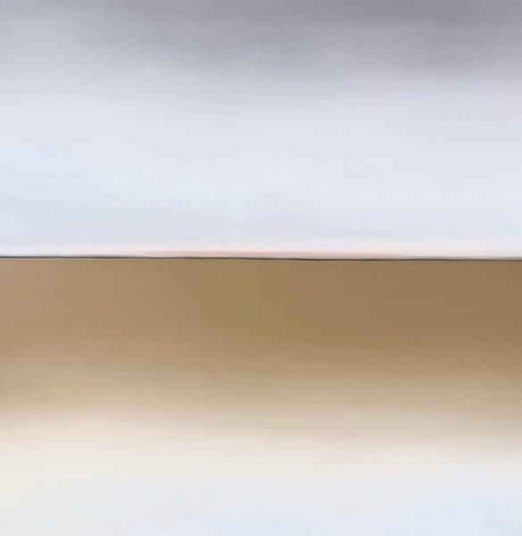 Image supplémentaire 1: Minimalisme Intérieur Peinture "Horizon des émotions #114", peintre Larissa Uvarova huile toile 