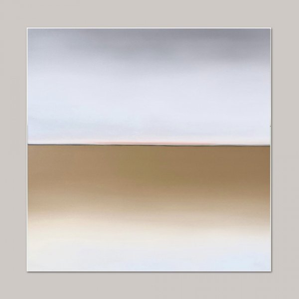 Image supplémentaire 2: Minimalisme Intérieur Peinture "Horizon des émotions #114", peintre Larissa Uvarova huile toile 