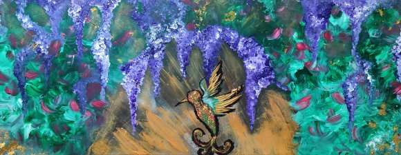 Bird in the Garden of Eden