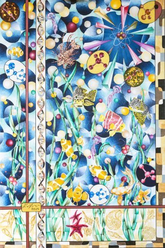 Darwin's Aquarium: A Journey into Marine Surrealism
