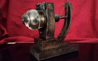 Sculpture "LIQUID FIRE - EAST ROMAN" by sculptor ANGEL PIANGELO Artificial stone at Jose Art Gallery