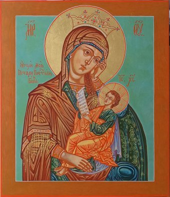 Живопись "Свет Надежды в Тишине Молитвы", живописец Marianna Bondarciuc темпера дерево в Jose Art Gallery