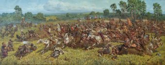 Painting "Otaman Ivan Sirko." by painter Andrey Serebryakov oil canvas at Jose Art Gallery