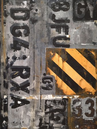 Pintura "#03", pintor Dmitro Zazimko acrílico lienzo en Jose Art Gallery