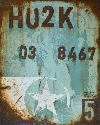 Painting "HU2K" by painter Dmitriy Zazimko acrylic canvas at Jose Art Gallery