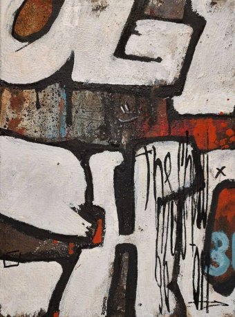 Pintura "#01", pintor Dmitro Zazimko acrílico lienzo en Jose Art Gallery