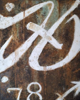 Pintura "#4", pintor Dmitro Zazimko acrílico lienzo en Jose Art Gallery