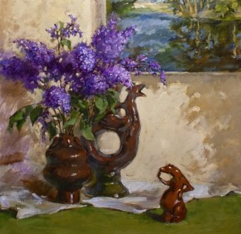 Pintura "Naturaleza muerta con alma", pintor Svitlana Komarova óleo lienzo en Jose Art Gallery