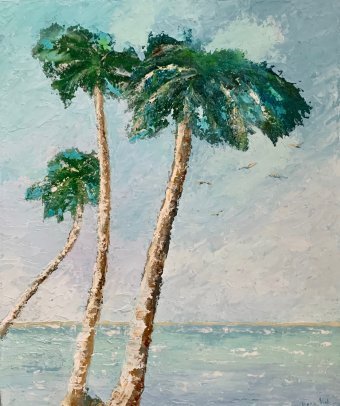 Paisaje marino tropical