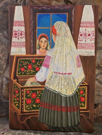 Pintura "Velo del Tiempo", pintor Oxana_art acrílico lienzo en Jose Art Gallery