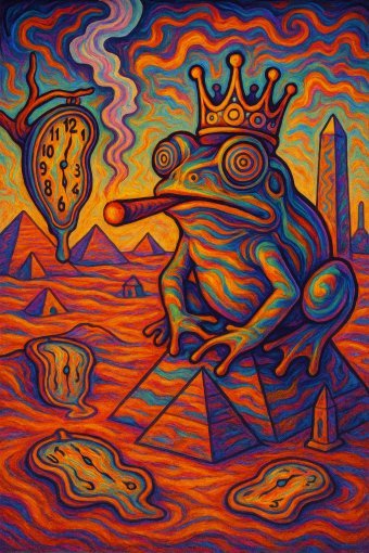 Digital Art "The Observer Between Worlds" by digital artist Obscure Realities at Jose Art Gallery