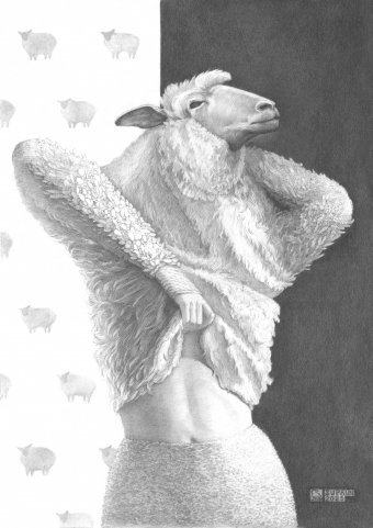 Графіка "Вихід з гри", ілюстратор Julia Suprun карандаш папір в Jose Art Gallery