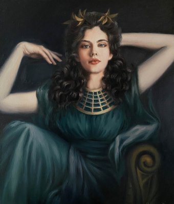 Живопись "Королева", живописец Elen&ART масло холст в Jose Art Gallery