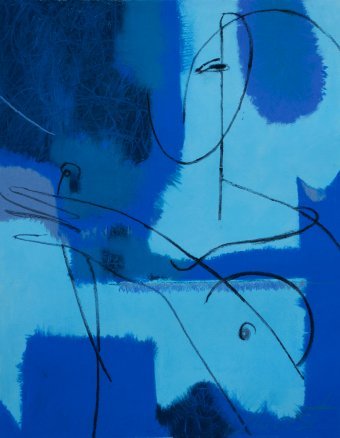 Graphique "Voilage", illustrateur Daria Most pastel papier à la Jose Art Gallery