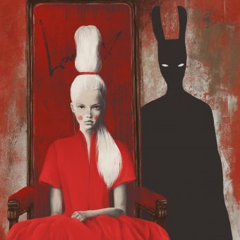 Arte digital "Meu melhor amigo", artista digital Anna Shee na Jose Art Gallery