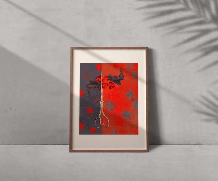 Immagine aggiuntiva 1: Dipinti Nudo Arte digitale "Specchio, specchio", artista digitale Anna Shee 