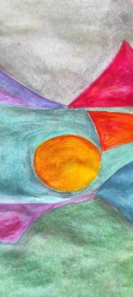 Immagine aggiuntiva 2: Astrattismo Animalistico Pittura "Segnale previsto", pittore Natalia Fernández TAO tecnica mista carta 