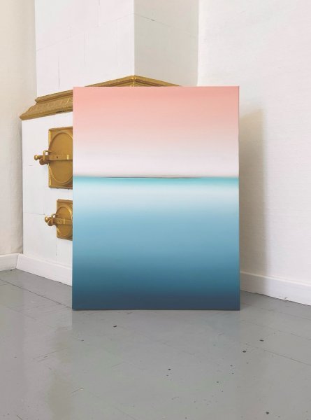 Additional view 5: Contemporary Art Marine Art Painting Horizon of Emotions #124 by painter Larissa Uvarova oil canvas 
