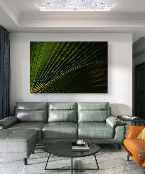 Additional view 3: Color Nature Photography Palm Serenity by photographer Viktoriia Gladkova 
