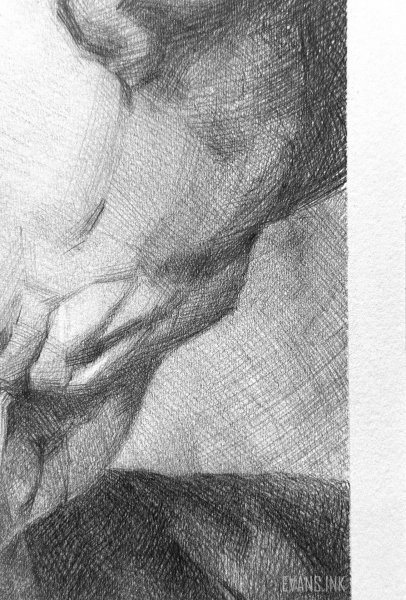 Prometheus Bound drawing Drawing - Yana Evans