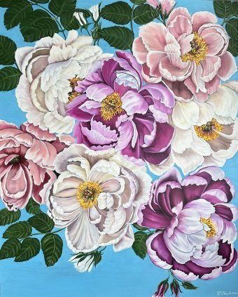 Garden in bloom