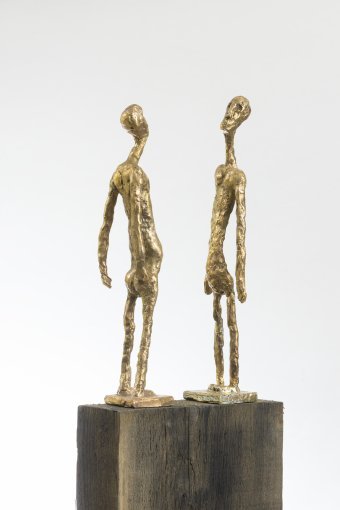 Skulptur "Wie Isset - Muss", bildhauer/-in Gerhard Reusmann Bronze in der Jose Art Gallery
