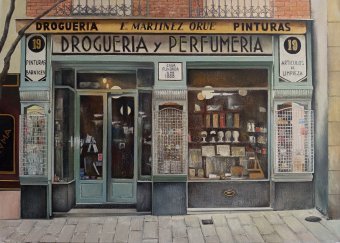 E Martinez Drugstore in der Postas Street: Urbaner Realismus