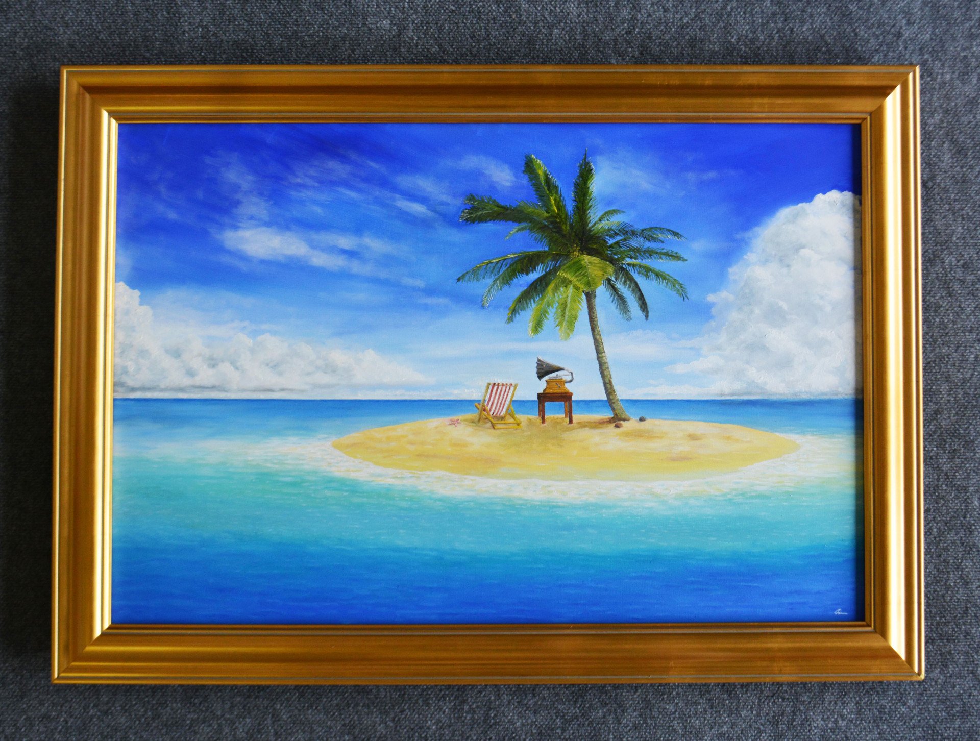 Island Time Painting by Brad Thomas Jose Art Gallery