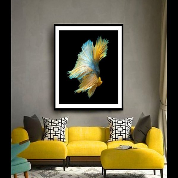 Additional view 1: Color Nature Photography Betta 85 Enhanced: Colorful Underwater Grace by photographer Michael F 