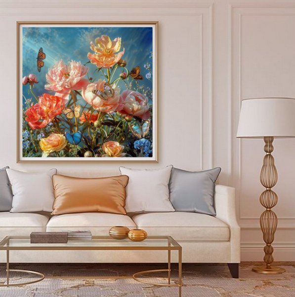 Immagine aggiuntiva 1: Colorato Natura Fotografia "Butterfly Garden 5: La danza delicata della natura", fotografo Michael F 