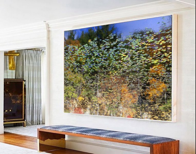 Immagine aggiuntiva 1: Colorato Paesaggio Fotografia "Riflessione 17. La calma dell'autunno nella natura", fotografo Michael F 