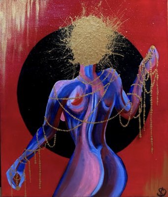 Живопис "Ритуал відродження", живописець Sofia Dmitrieva акрил холст в Jose Art Gallery