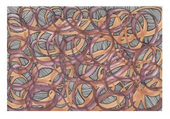 Графіка "ГРАФІЧНІ ДРІЖКИ", ілюстратор Robert Borynskyy змішана техніка папір в Jose Art Gallery