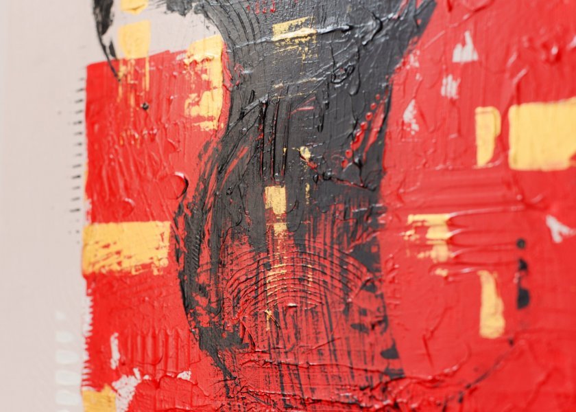 Immagine aggiuntiva 3: Astrattismo Genere Pittura "Riassunto #5", pittore Anna Shee acrilico tela 