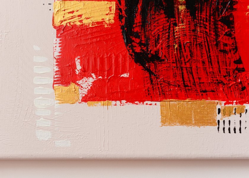 Immagine aggiuntiva 4: Astrattismo Genere Pittura "Riassunto #5", pittore Anna Shee acrilico tela 