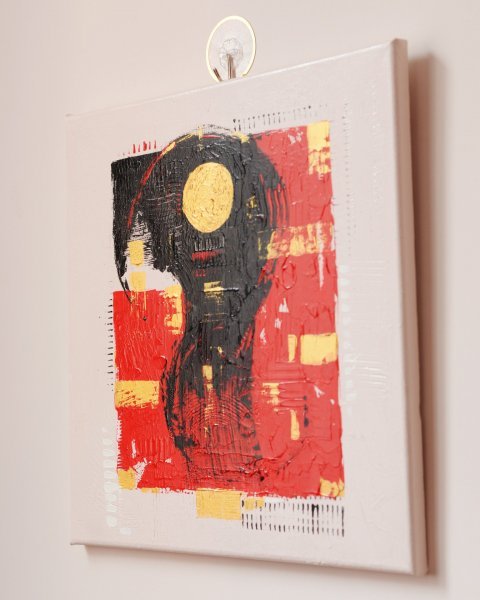 Immagine aggiuntiva 5: Astrattismo Genere Pittura "Riassunto #5", pittore Anna Shee acrilico tela 