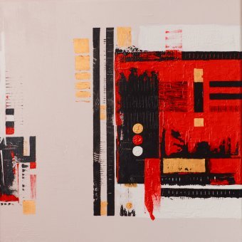 Malarstwo "Streszczenie nr 6", malarz Anna Shee akryl płótno w Jose Art Gallery