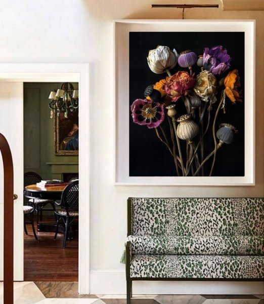 Image supplémentaire 1: Couleur La nature Photographie "Élégie en fleurs 2 : La fragile résilience de la nature", photographe Michael F 