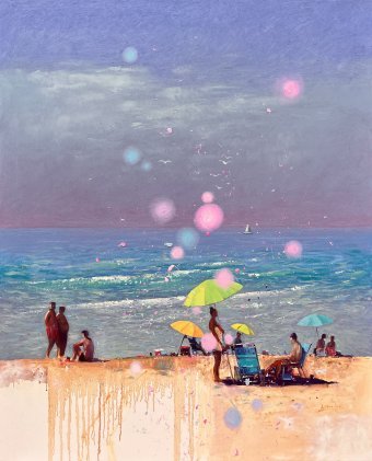 Painting "Summer Memories – Spain" by painter Andrii Kovalyk oil canvas at Jose Art Gallery