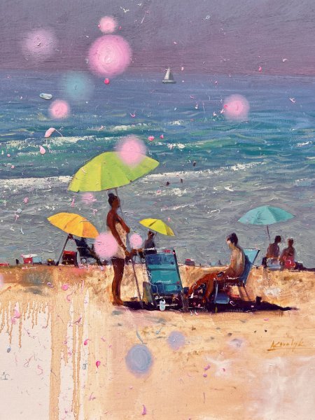 Summer Memories – Spain Painting by Andrii Kovalyk
